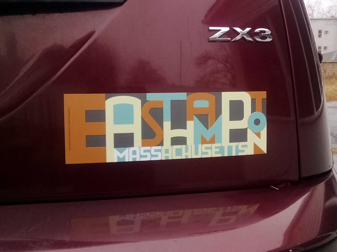 Easthampton (3 stickers)