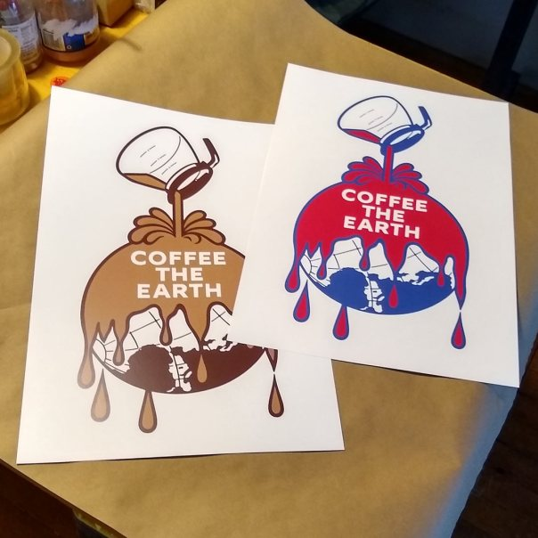 Coffee The Earth (print)