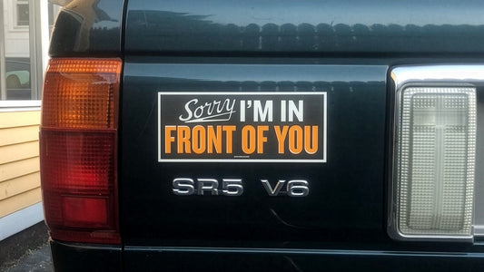 Sorry I'm In Front Of You (3 stickers)